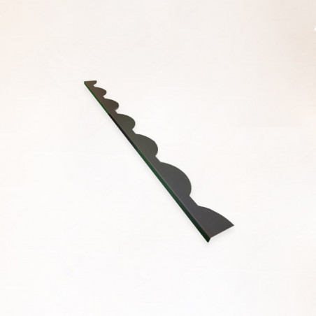 Remate Frontal Gris Pizarra 1m