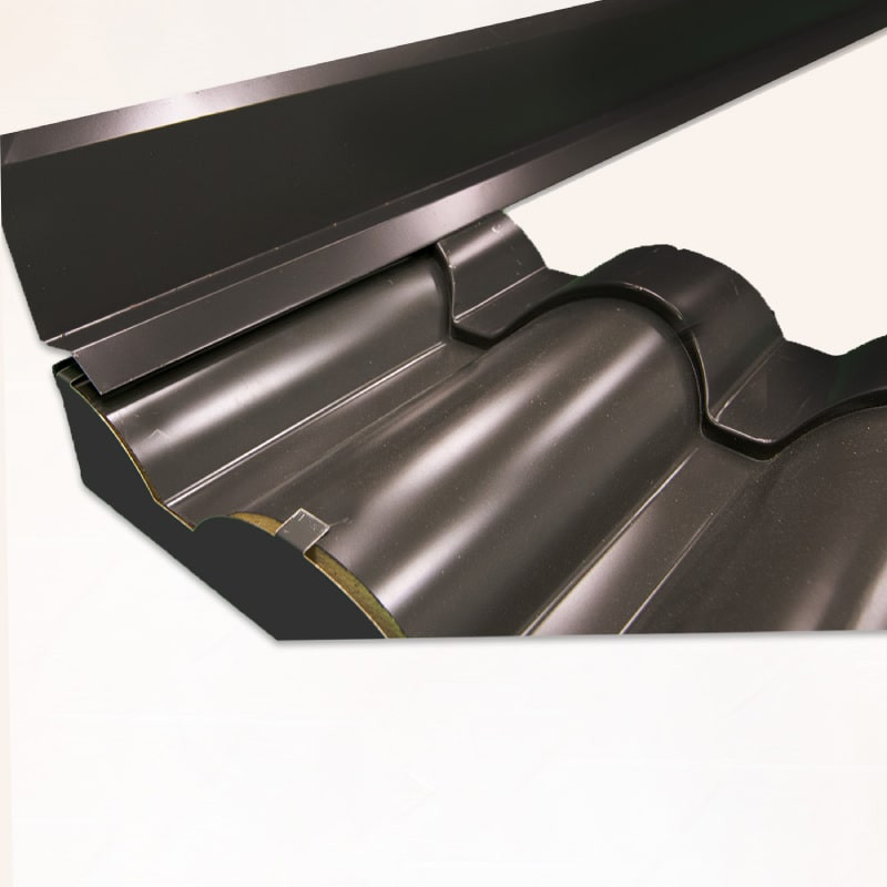 Remate Lateral Gris Pizarra a Pared