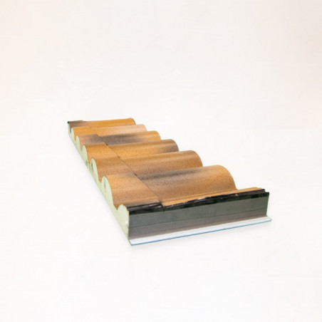 Panel Teja Albero Envejecido-Blanco