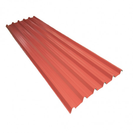 Chapa Grecada Rojo Teja