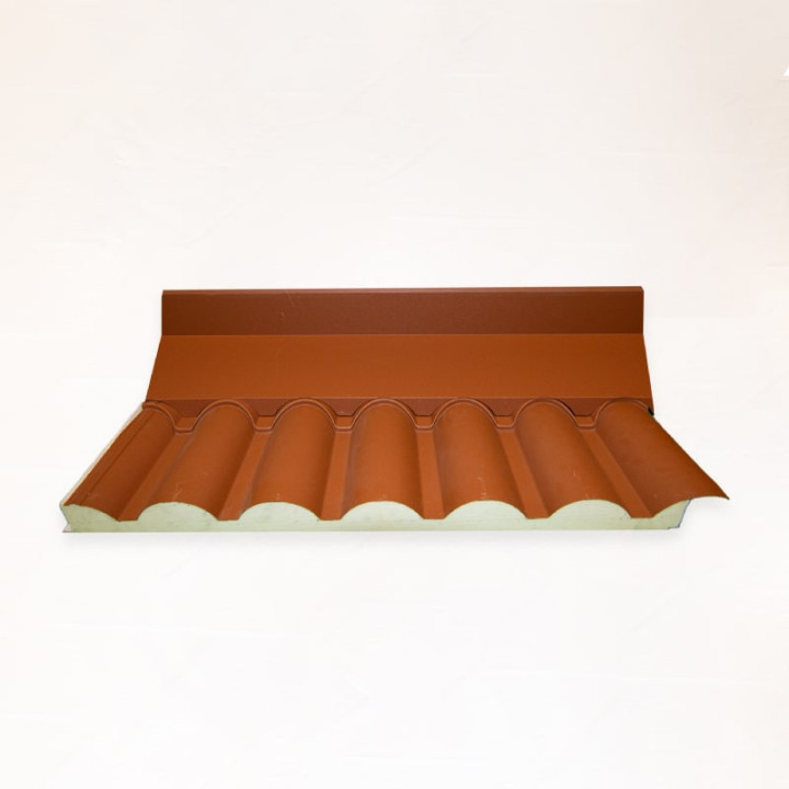 Remate de Cumbrera Rojo Marrón | Comprar Online | GHA