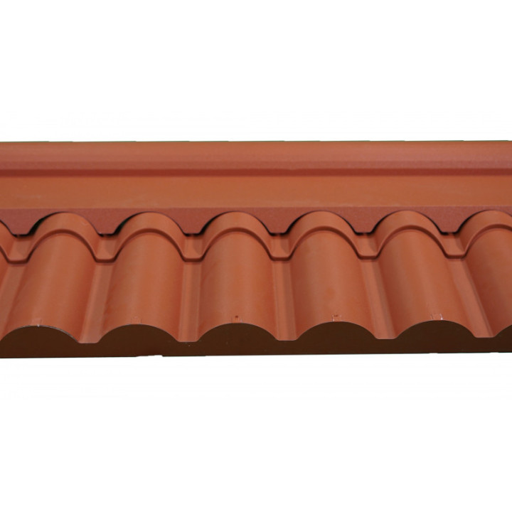 Remate de Cumbrera Rojo Marrón | Comprar Online | GHA