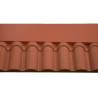Remate Cumbrera Rojo Marron